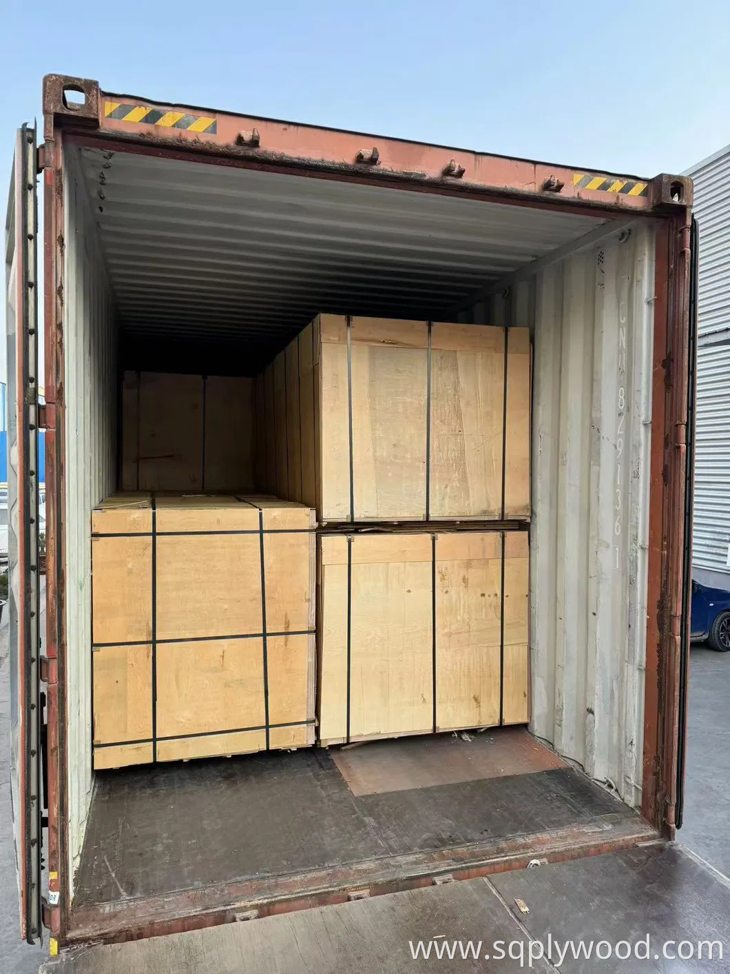 9/12/18mm Melamine Film Faced Poplar Pine Birch Marine Laminated Veneer Shuttering Plywood